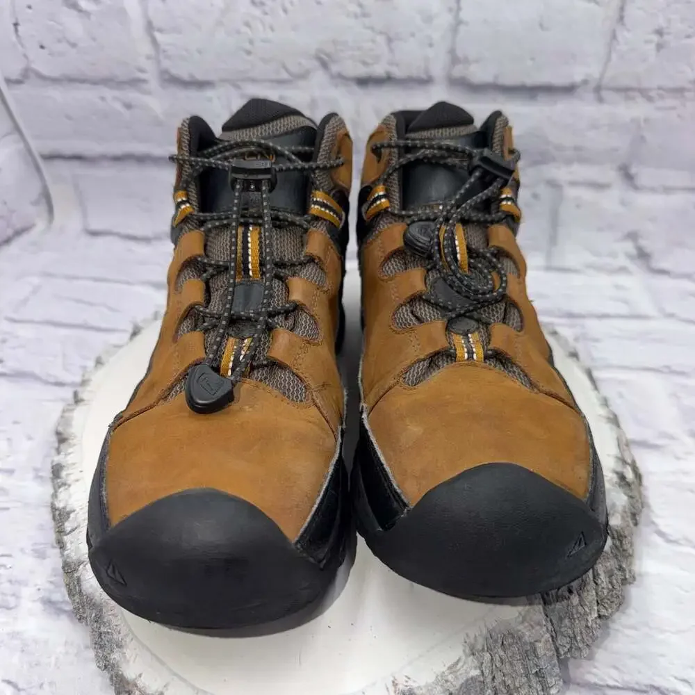 KEEN Targhee Mid Waterproof Youth Sz 6 Kids Boys Girls Boots Hiking Shoes School